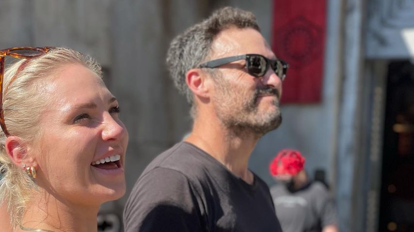 Die Tänzerin Sharna Burgess und ihr Partner Brian Austin Green