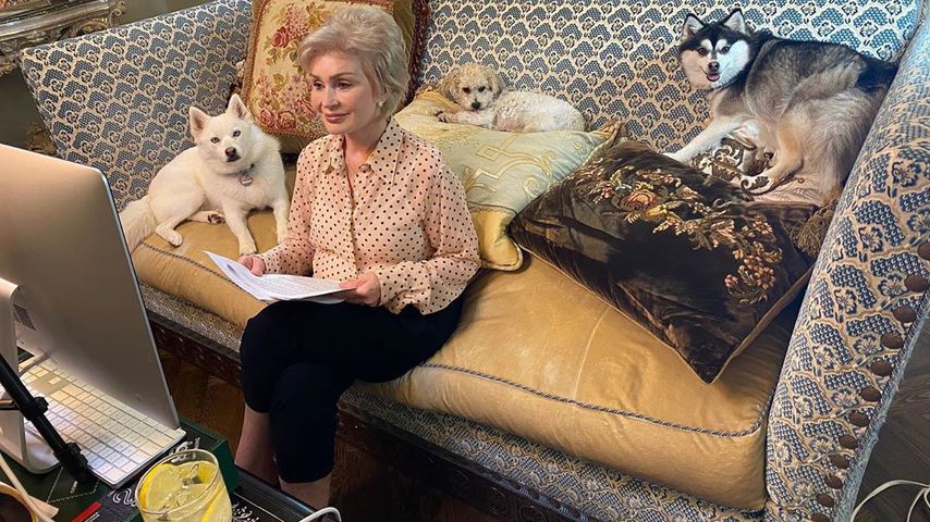 Sharon Osbourne im April 2020