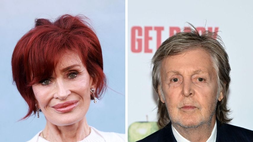 Sharon Osbourne unterstützt Paul McCartney bei Premiere