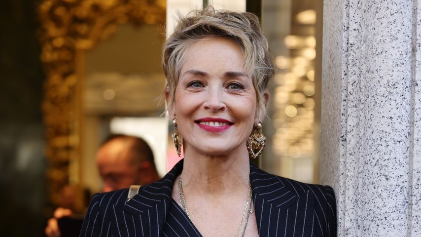 Sharon Stone im Februar 2022