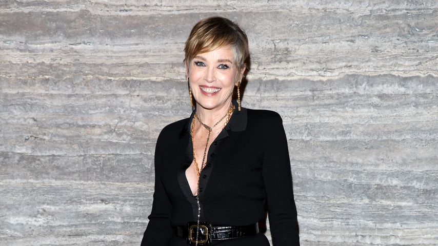 Sharon Stone bei einer Fashion Show von Tom Ford
