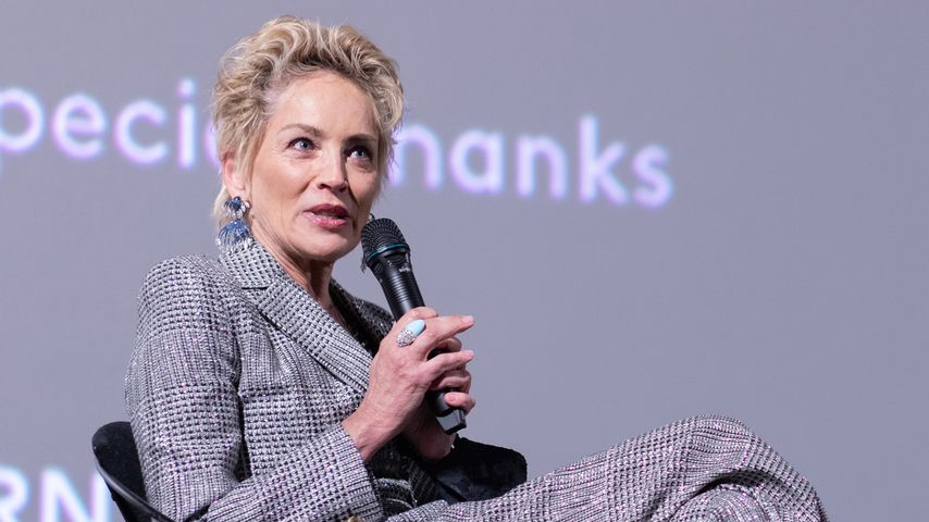 Sharon Stone auf einem Event im Jahr 2021