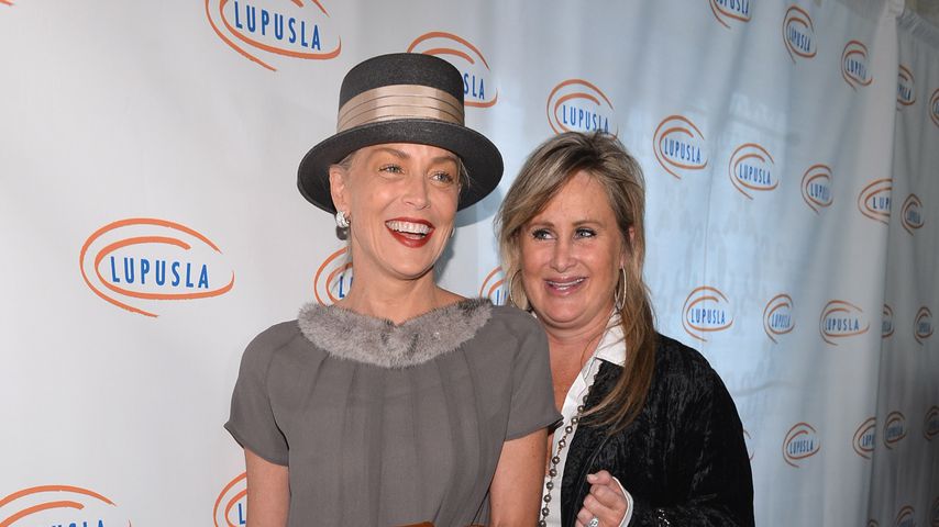 Sharon Stone mit ihrer Schwester Kelly, November 2012