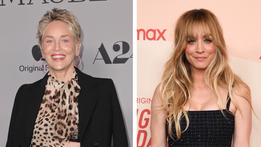 Am Set: Sharon Stone schlug Kaley Cuoco mehrmals ins Gesicht