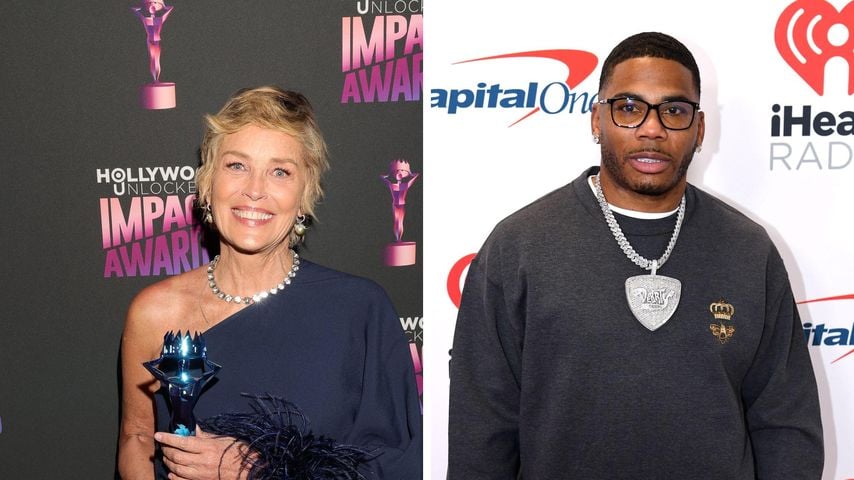 Skurril: Sharon Stone hatte mal ein Date mit Rapper Nelly