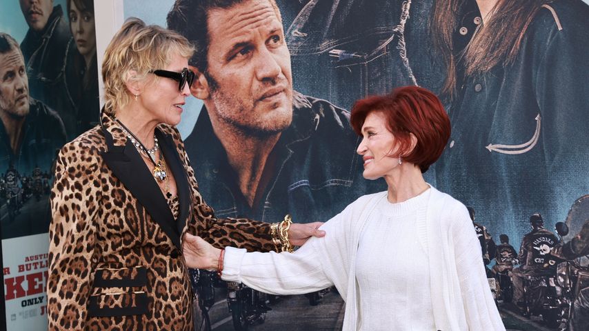 Sharon Stone und Sharon Osbourne im Juni 2024