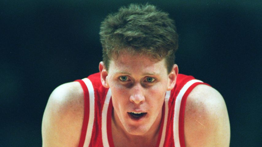 Shawn Bradley im Trikot der Philadelphia 76ers