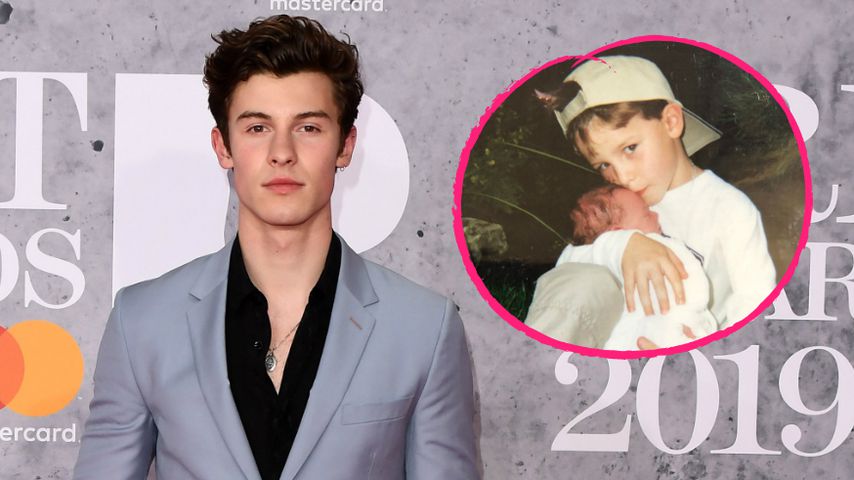 Stolzer Bruder: Shawn Mendes teilt süßes Throwback-Foto!