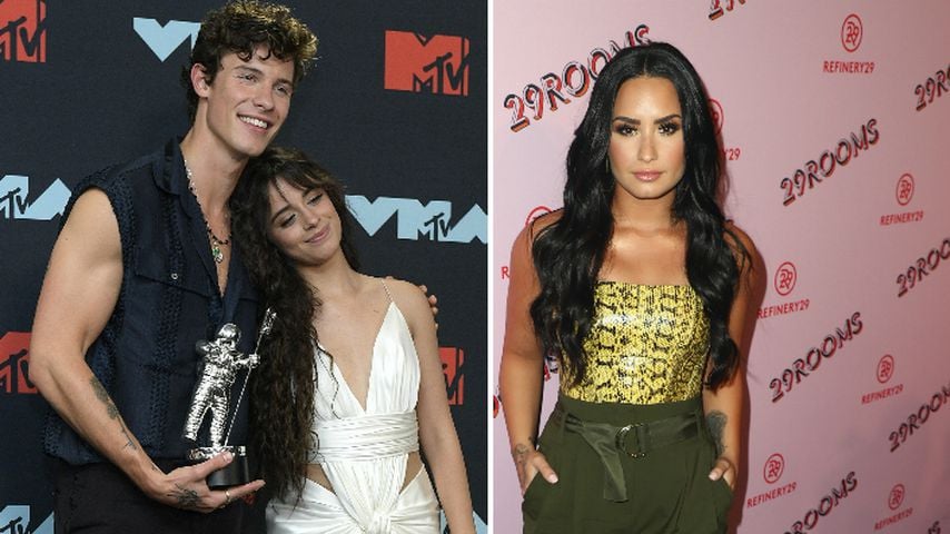 Süße Geste: Shawn und Camila schenken Demi Lovato Blumen!