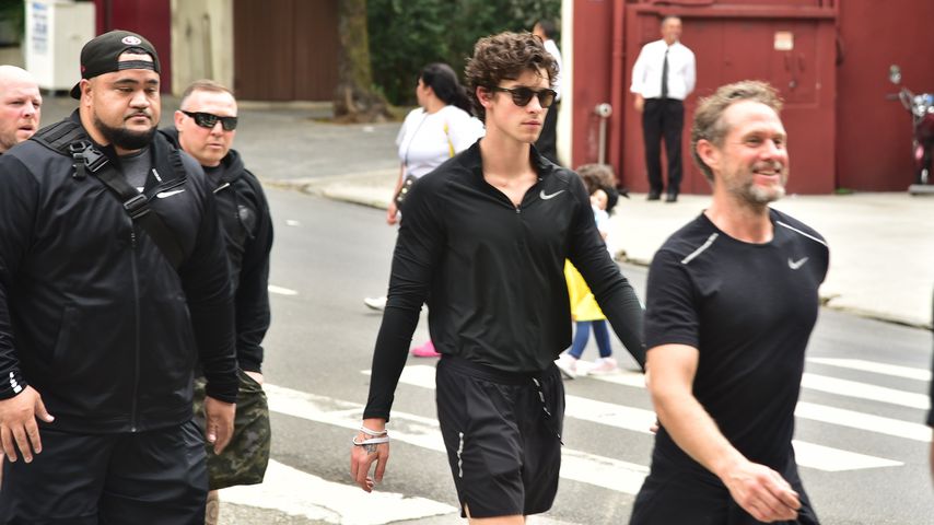 Umringt von Bodyguards: Shawn Mendes streift durch São Paulo