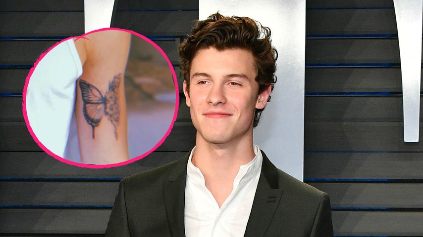 Verrückte Aktion: Shawn Mendes hat ein Schmetterlings-Tattoo