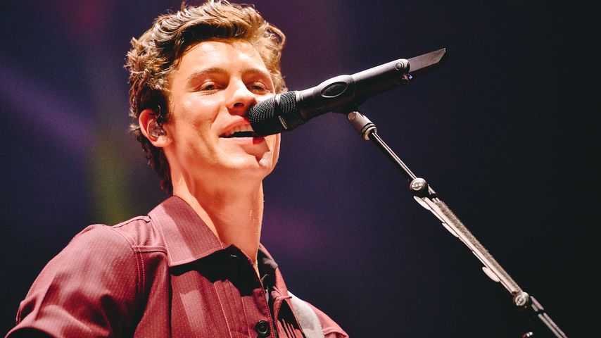 Shawn Mendes bei einem Auftritt im Staples Center in Los Angeles