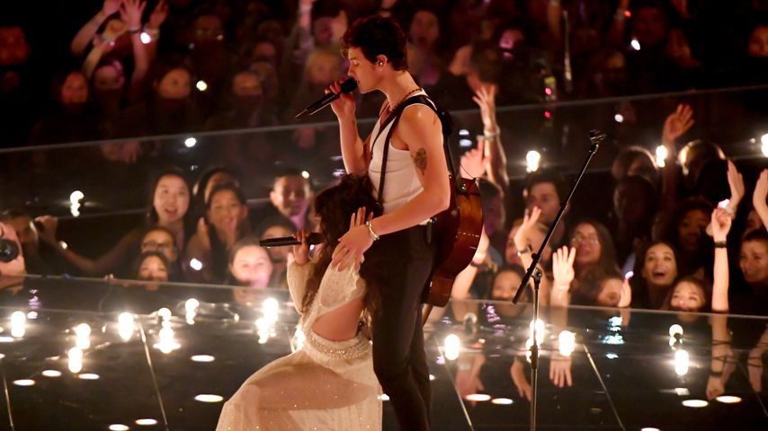 Shawn Mendes und Camila Cabello bei ihrer Performance bei den MTV Awards 2019