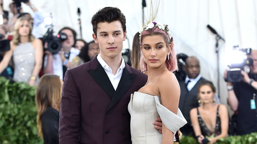 Shawn Mendes und Hailey Bieber auf der Met Gala 2018