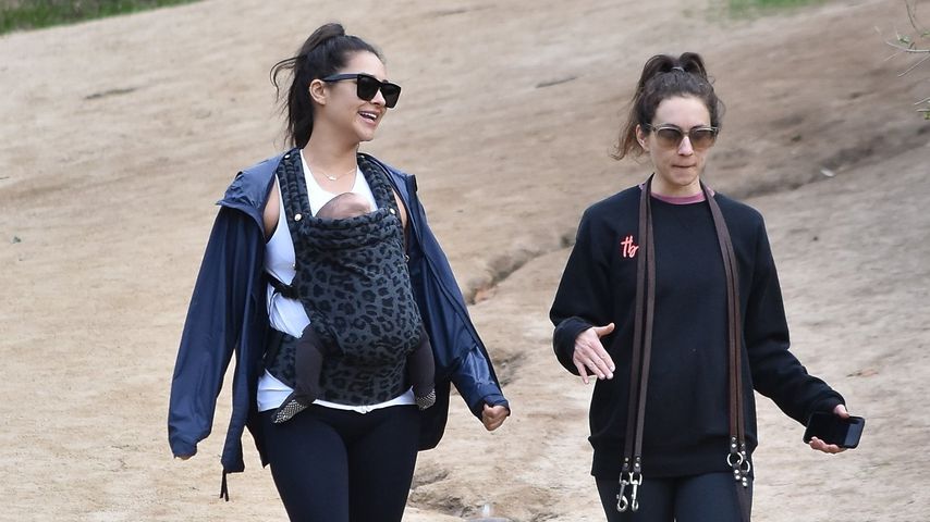 Shay Mitchell, ihre Tochter Atlas und eine Freundin in Los Angeles