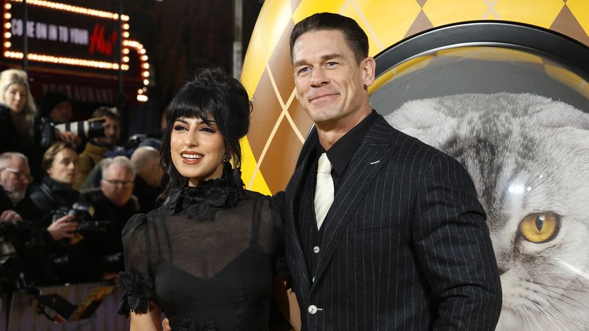 Shay Shariatzadeh und John Cena bei der Premiere von "Argylle"