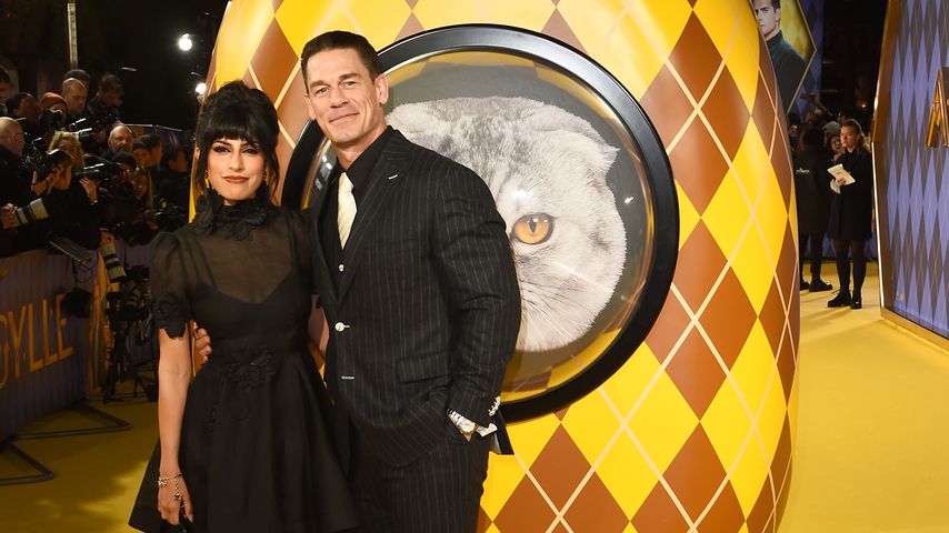 Shay Shariatzadeh und John Cena im Januar 2024 in London