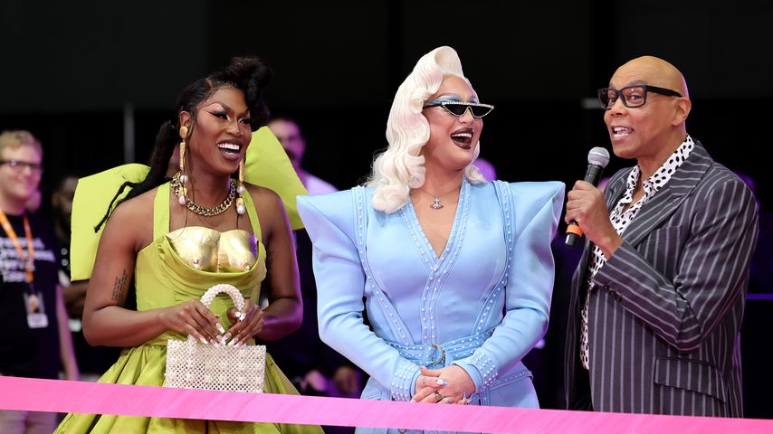 Shea Couleé, The Vivienne und RuPaul, Mai 2022