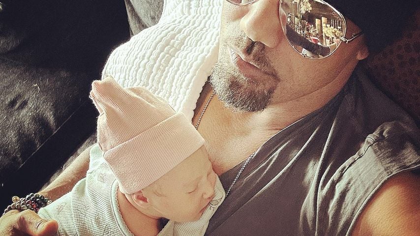Shemar Moore mit seiner Tochter Frankie