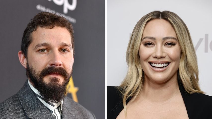 Collage: Shia LaBeouf und Hilary Duff