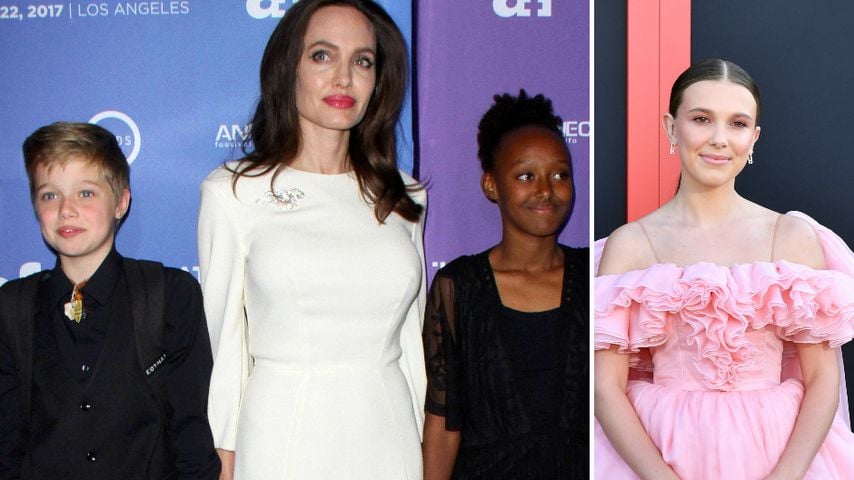 "Stranger Things"-Party: Millie feierte mit Jolie-Pitt-Kids
