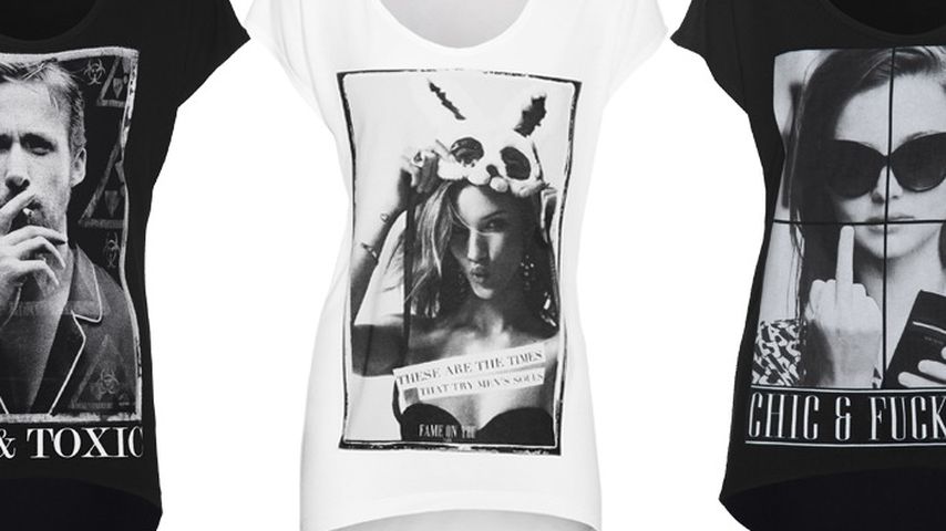Collage: Miranda Kerr, Ryan Gosling und Rosie Huntington-Whiteley