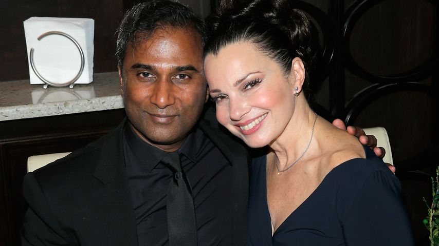 Shiva Ayyadurai und Fran Drescher bei der Tony Awards Gala in New York City im Juni 2022