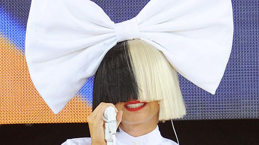 Sia bei ihrem Auftritt beim Good Morning America Sommer Konzert in New York