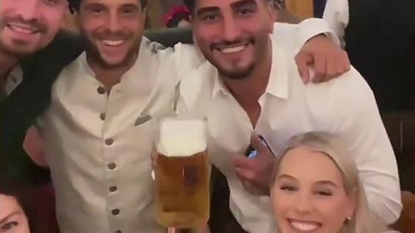 Sidar Sahin und Jana Klein auf dem Oktoberfest in München