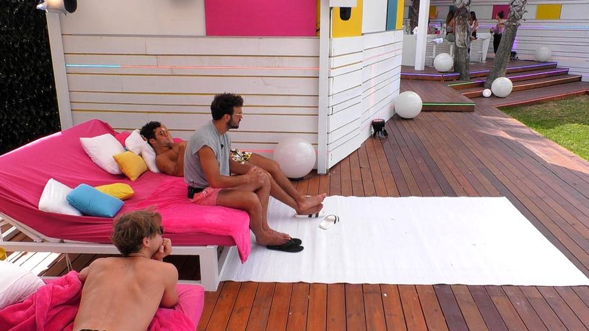 Sidney, Yasin und Danilo bei "Love Island"