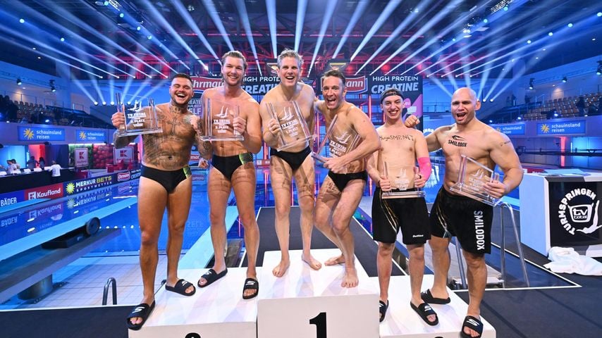 Sieger im Synchronspringen beim "TV Total Turmspringen" 2026