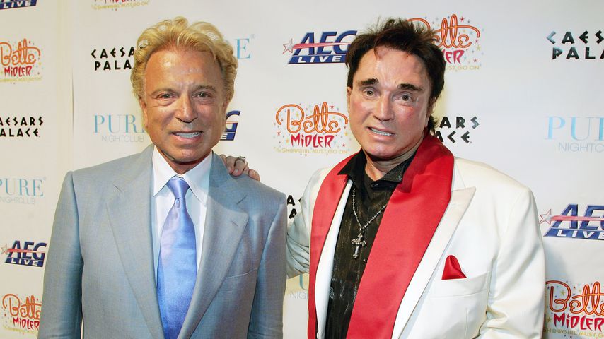 Star-Magier Siegfried Fischbacher und Roy Horn
