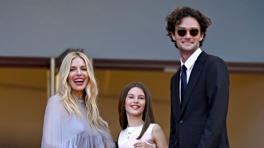 Sienna Miller ihre Tochter Marlowe Sturridge und Oli Green