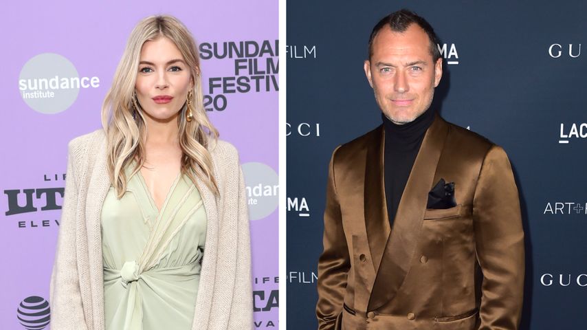 Darum war Sienna Millers Beziehung mit Jude Law chaotisch!