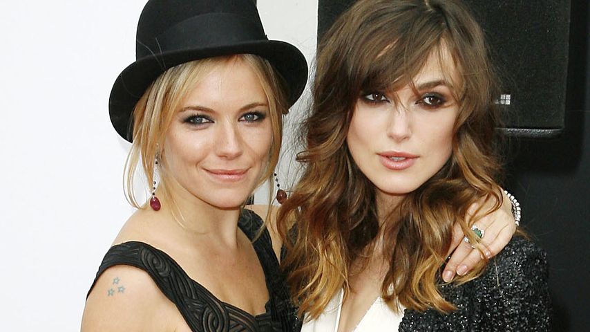 Sienna Miller will Keira keine Mami-Tipps geben