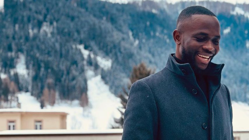 Sikiru Alagbada im Januar 2023 in Davos