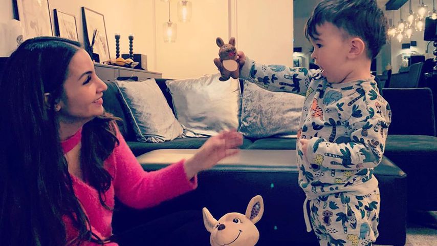 Sila Sahin mit ihrem Sohn, November 2019