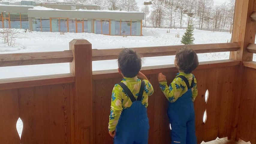 Sila Sahins Kinder Elija und Noah