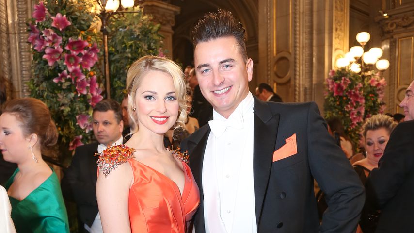 Silvia Schneider und Andreas Gabalier beim Wiener Opernball 2015