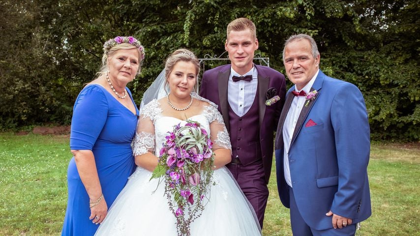 Silvia, Sarafina und Peter Wollny mit Harald