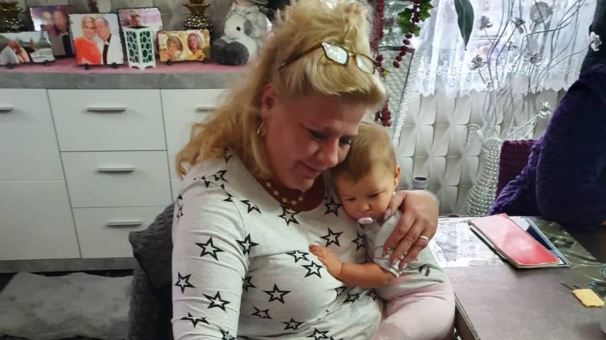 Silvia Wollny mit ihren Enkelkindern