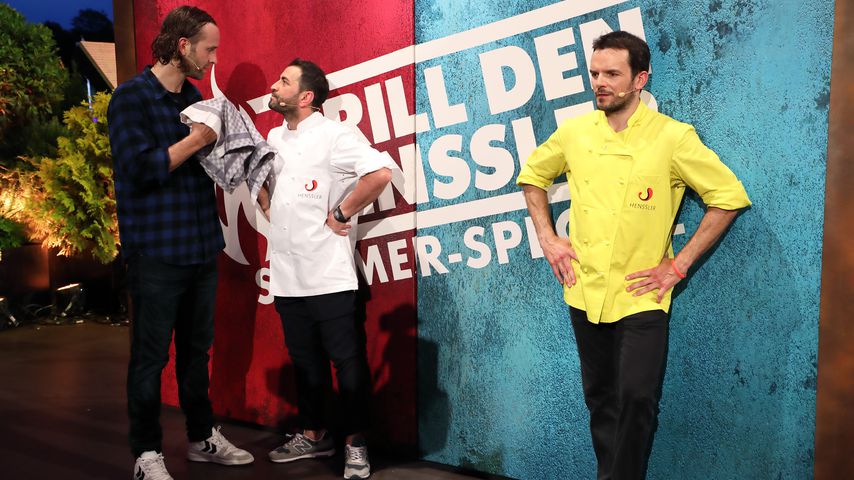 Silvio Heinevetter und Steffen Henssler bei "Grill den Henssler Sommer-Special"