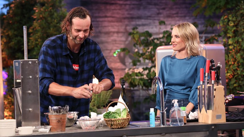 Silvio Heinevetter und Annie Hoffmann bei "Grill den Henssler Sommer-Special"