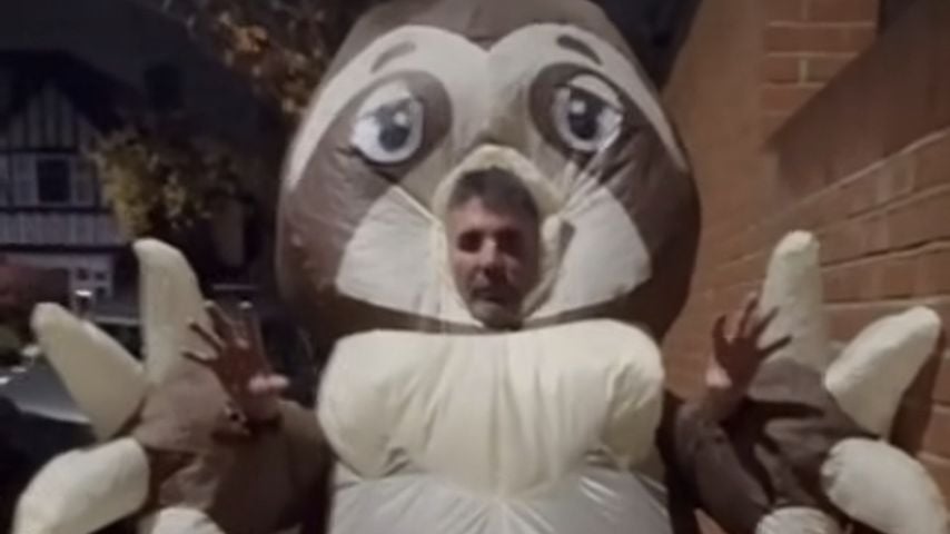 Simon Cowell im Halloween-Kostüm bei Instagram