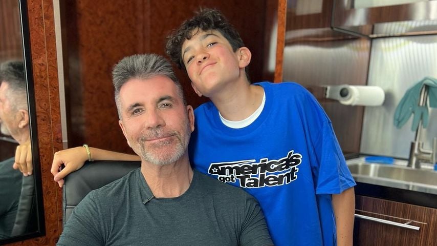 Simon Cowell teilt seltenes Foto mit seinem Sohn Eric