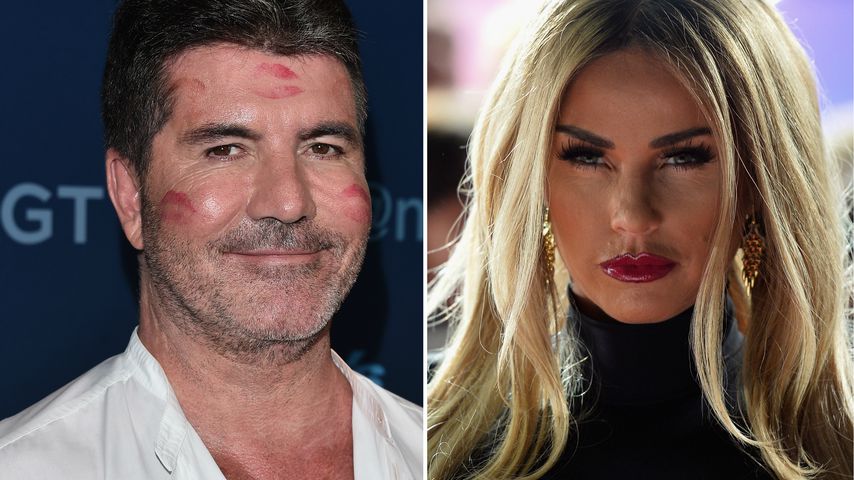 Katie Price erinnert sich an geheimen Kuss mit Simon Cowell