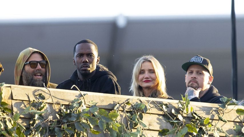 Simon Konecki, Rich Paul, Cameron Diaz und Benji Madden