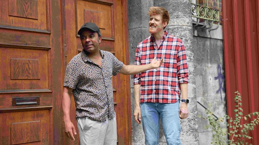 Simon Pearce und Sebastian Winkler in "Bappas"