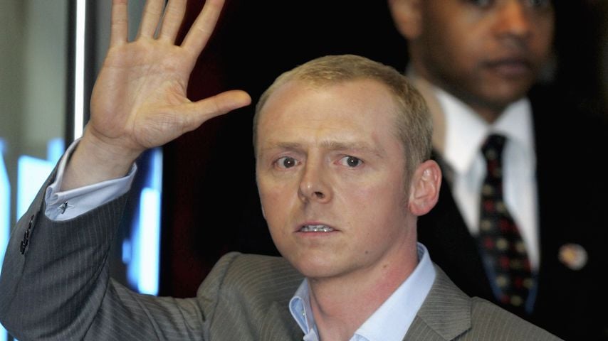 Simon Pegg bei der Premiere von Mission: Impossible III in London, 2006