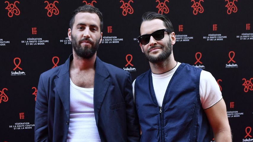 Simon Porte Jacquemus (r.) und Marco Maestri